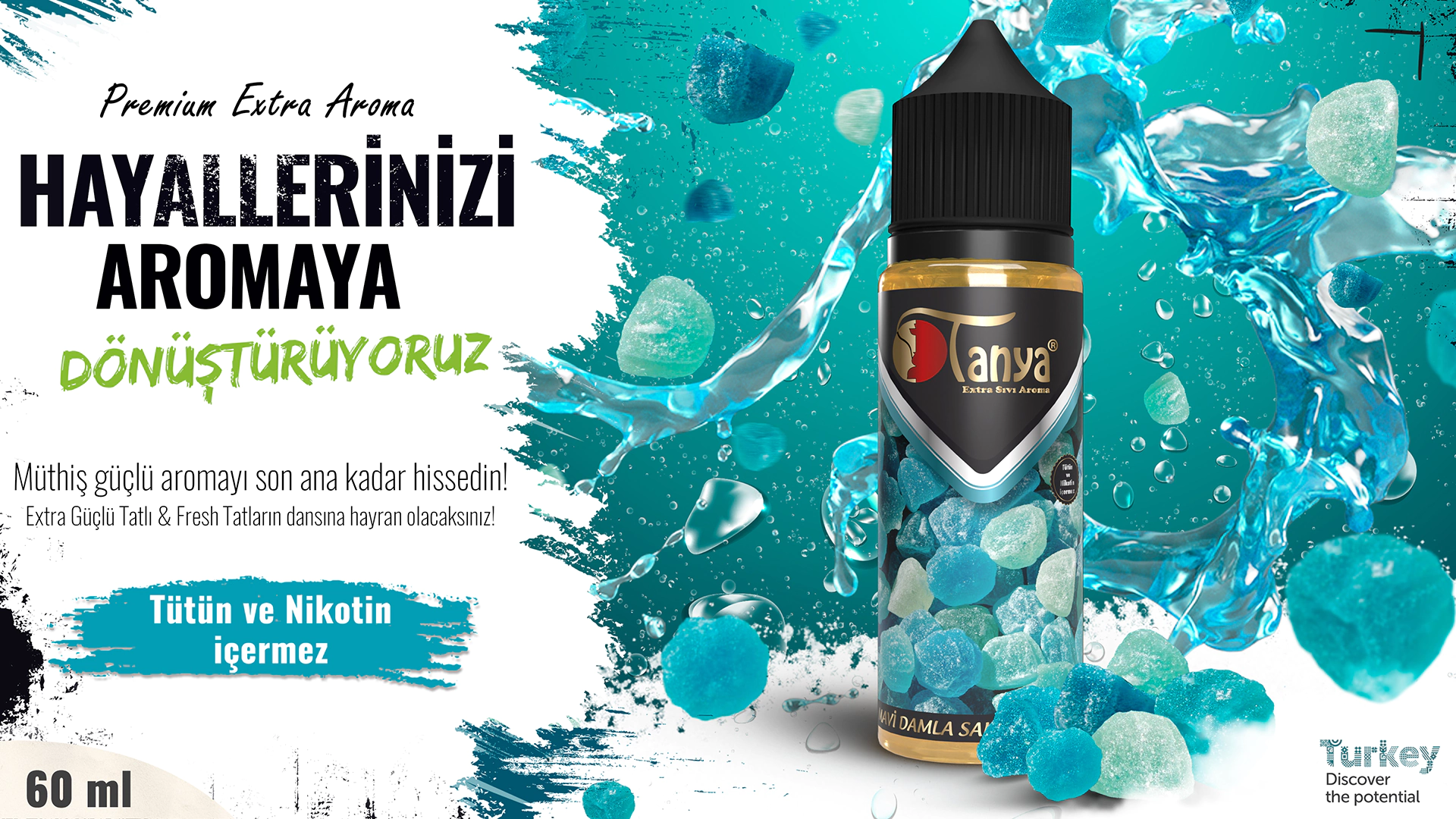 BLUE GUM GUM Extra Liquid Aroma 60ml