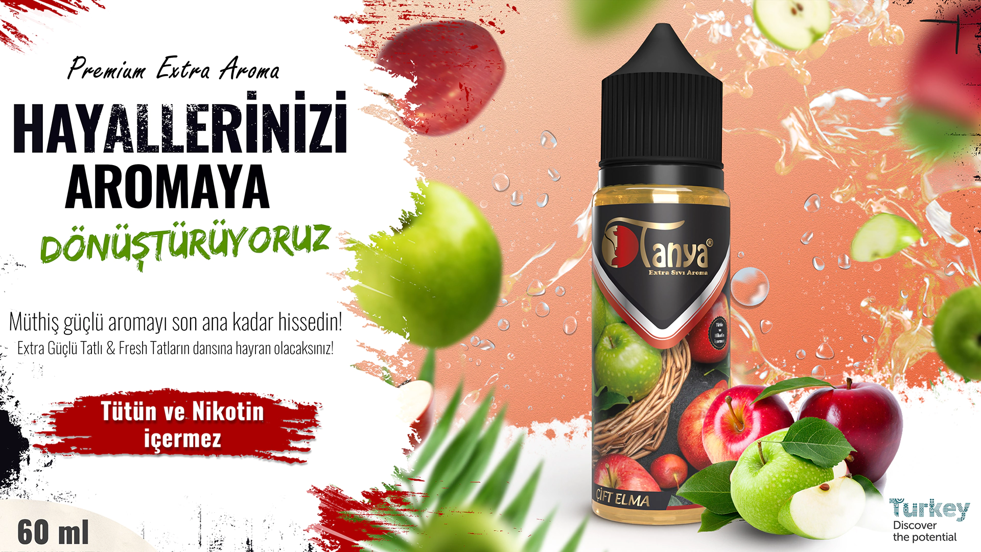 DOUBLE APPLE Extra Liquid Aroma 60ml