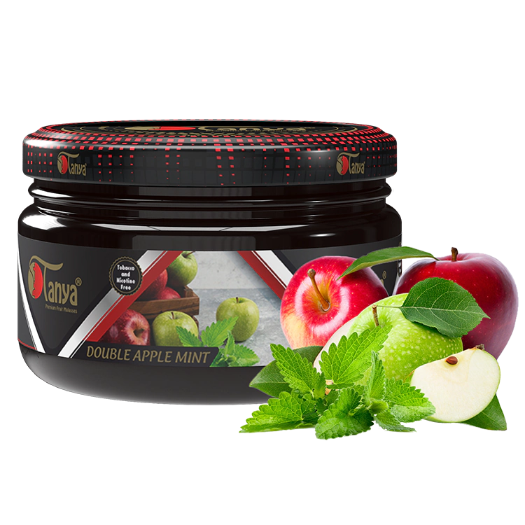 Патока для кальяна DOUBLE APPLE MINT 250гр