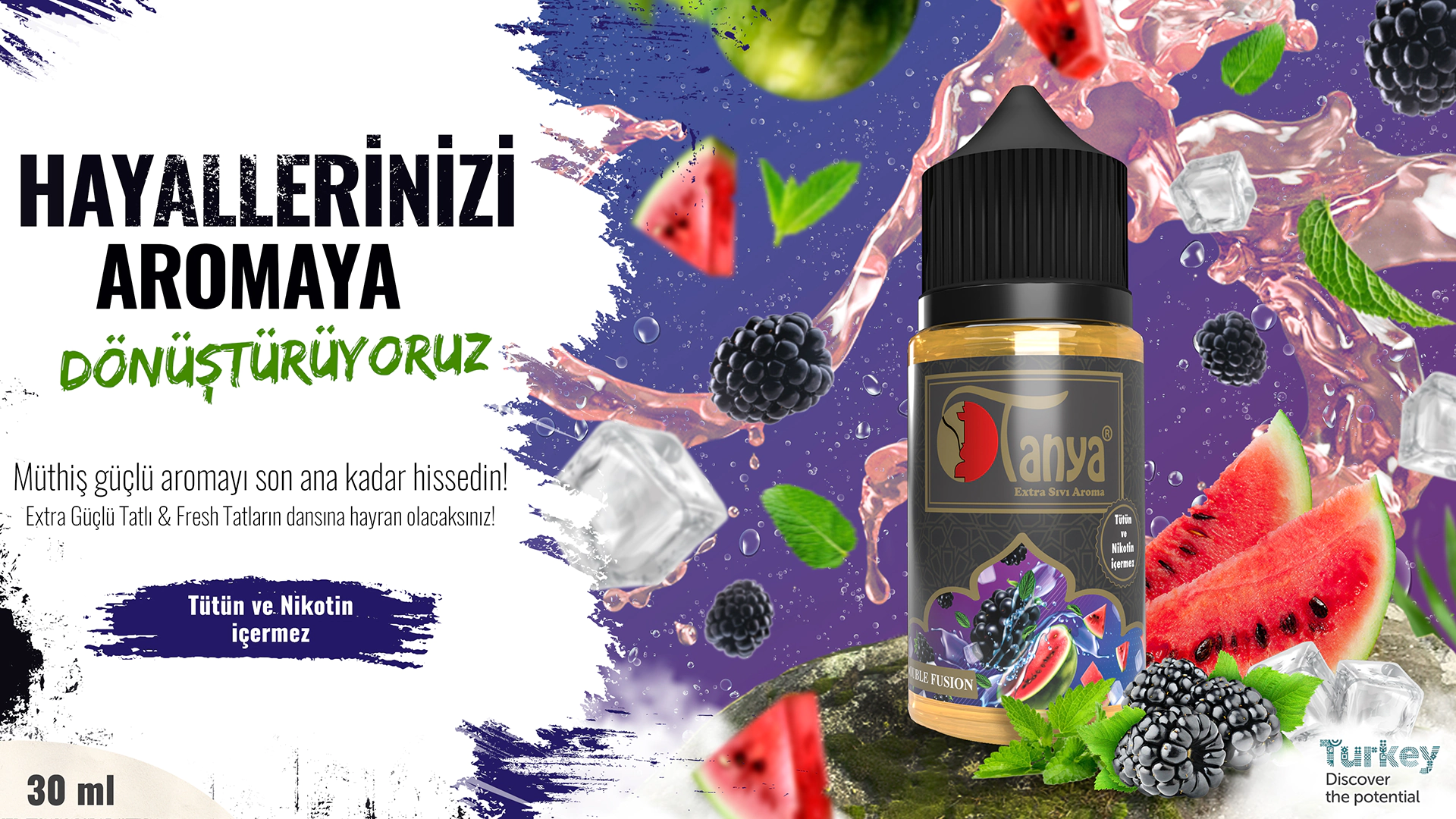 DOUBLE FUSİON Extra Sıvı Aroma 30ml