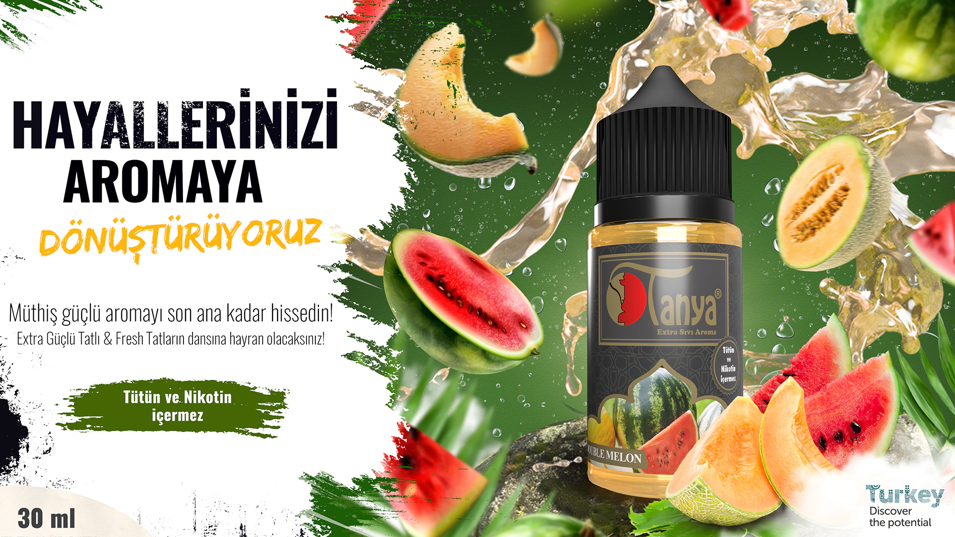 DOUBLE MELON Extra Sıvı Aroma 30ml