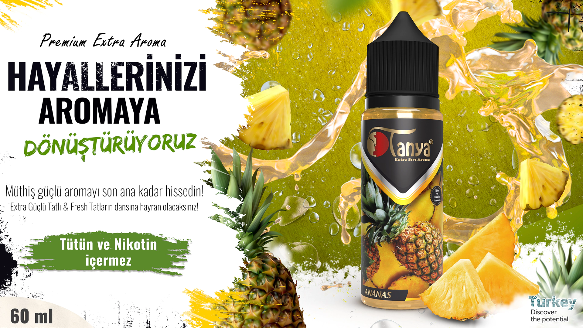 PINEAPPLE Extra Liquid Aroma 60ml