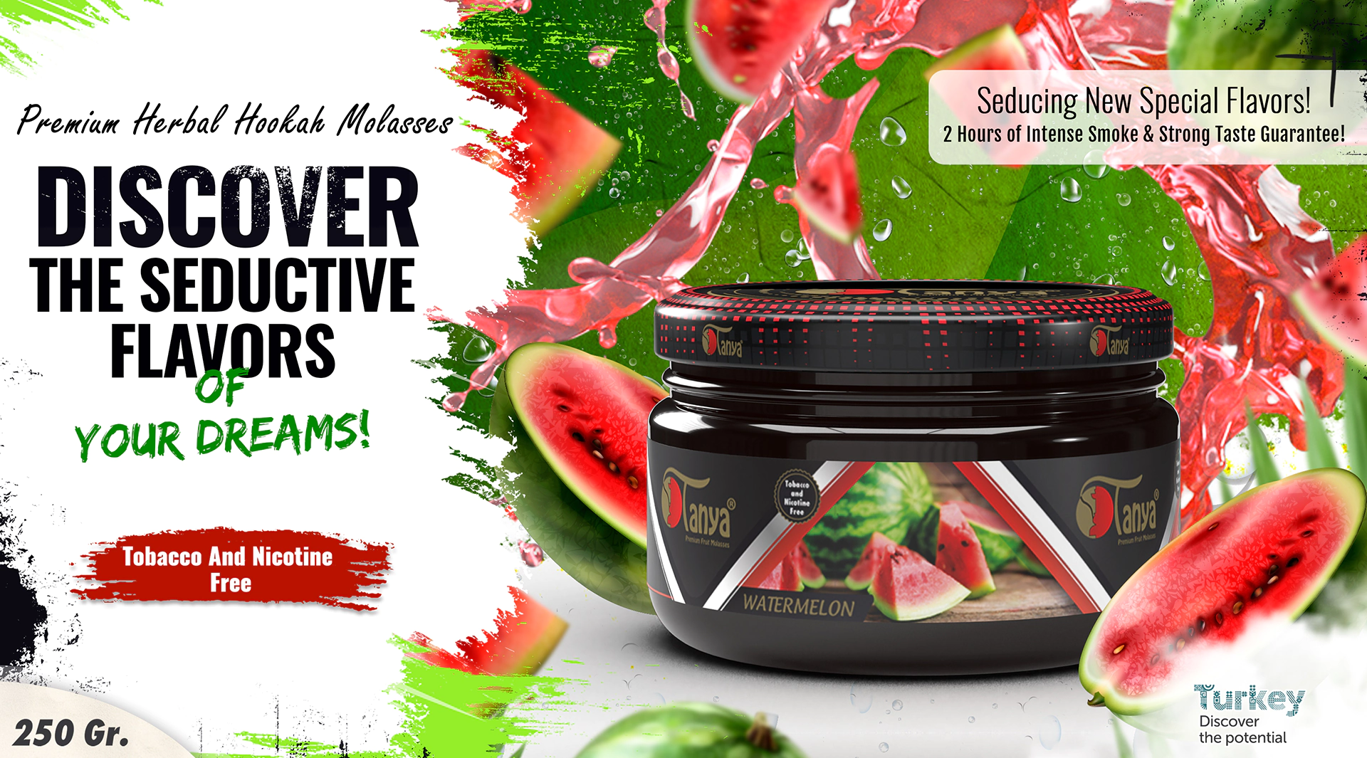 WATERMELON Hookah Molasses 250Gr