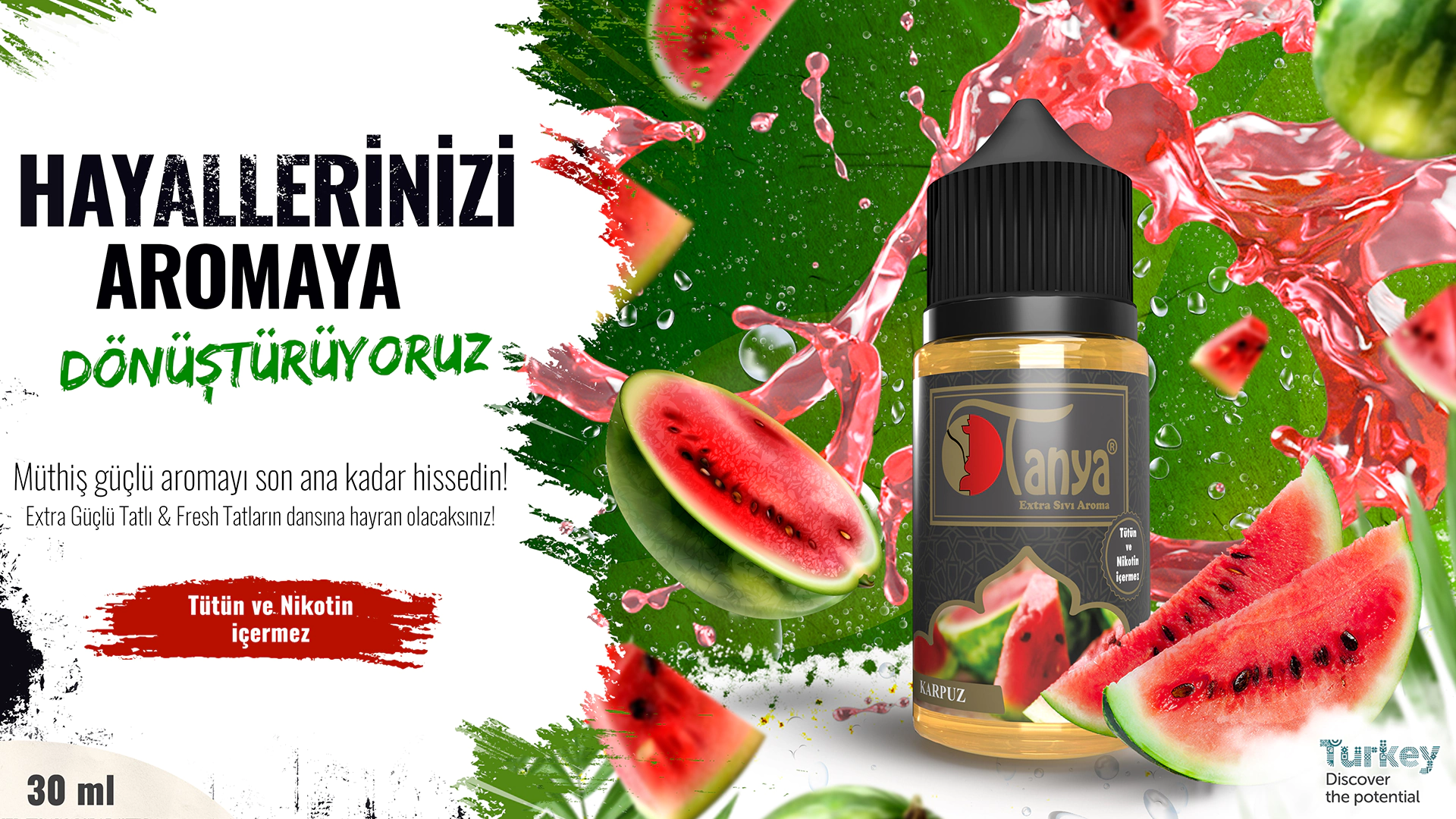 KARPUZ Extra Sıvı Aroma 30ml