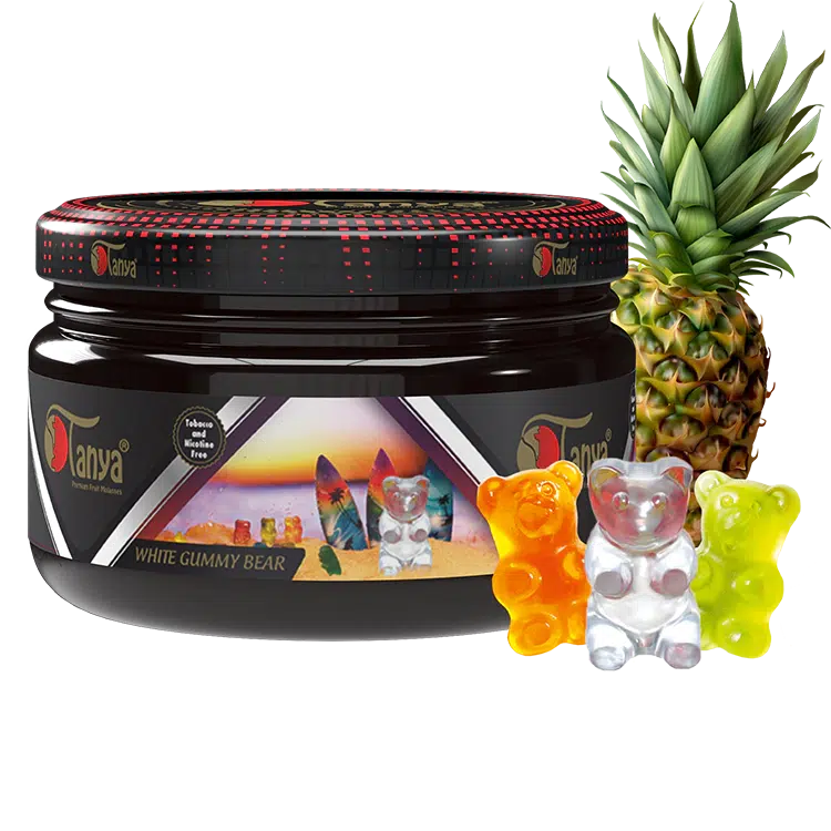 WHITE GUMMY BEAR Hookah Molasses 250Gr