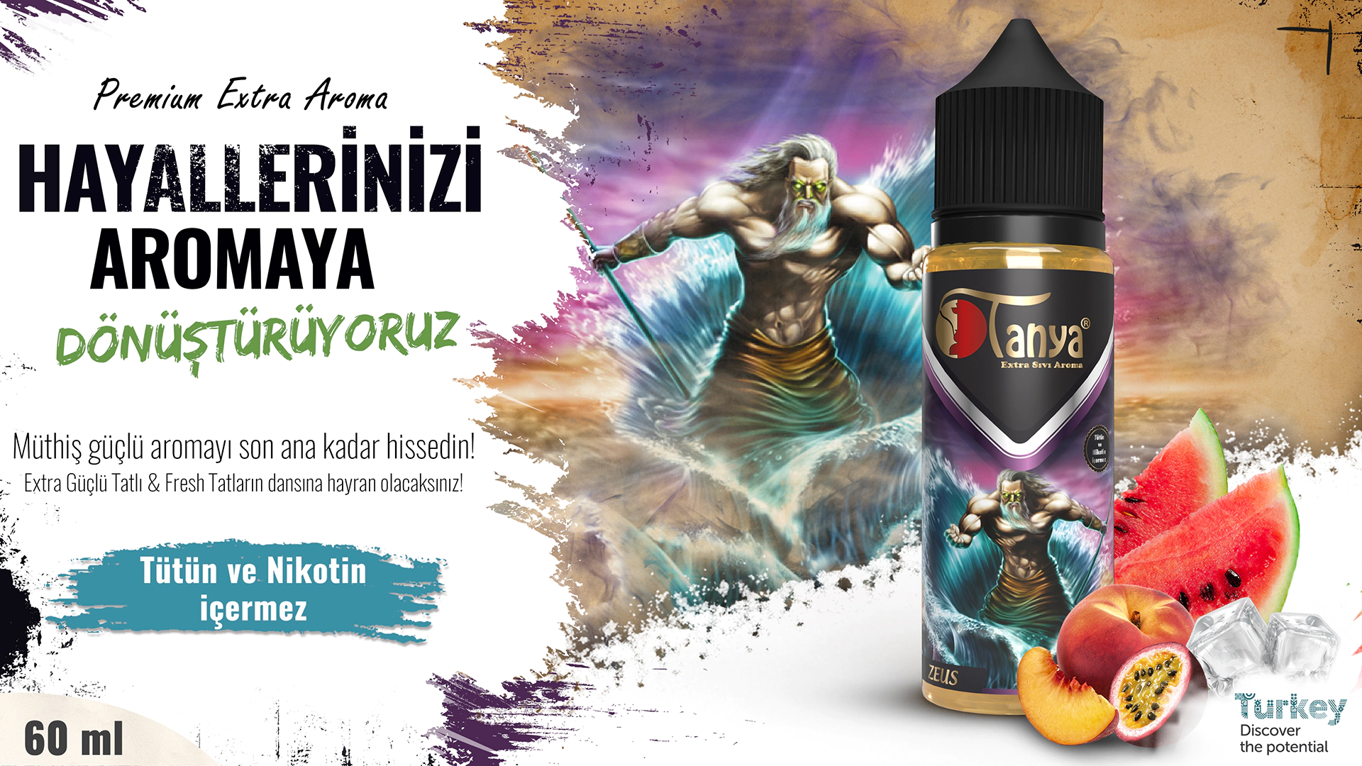 ZEUS Extra Sıvı Aroma 60ml