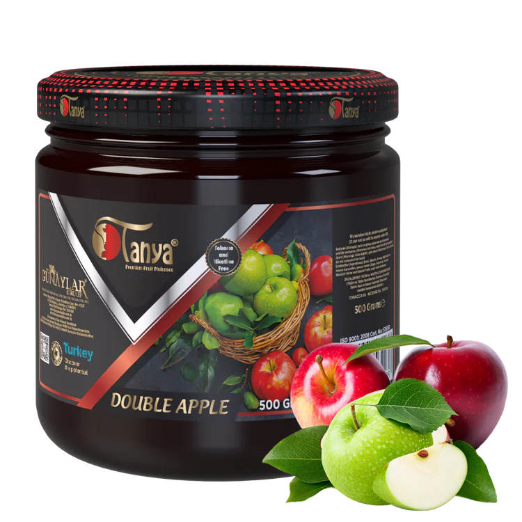 DOUBLE APPLE Shisha-Melasse 500Gr