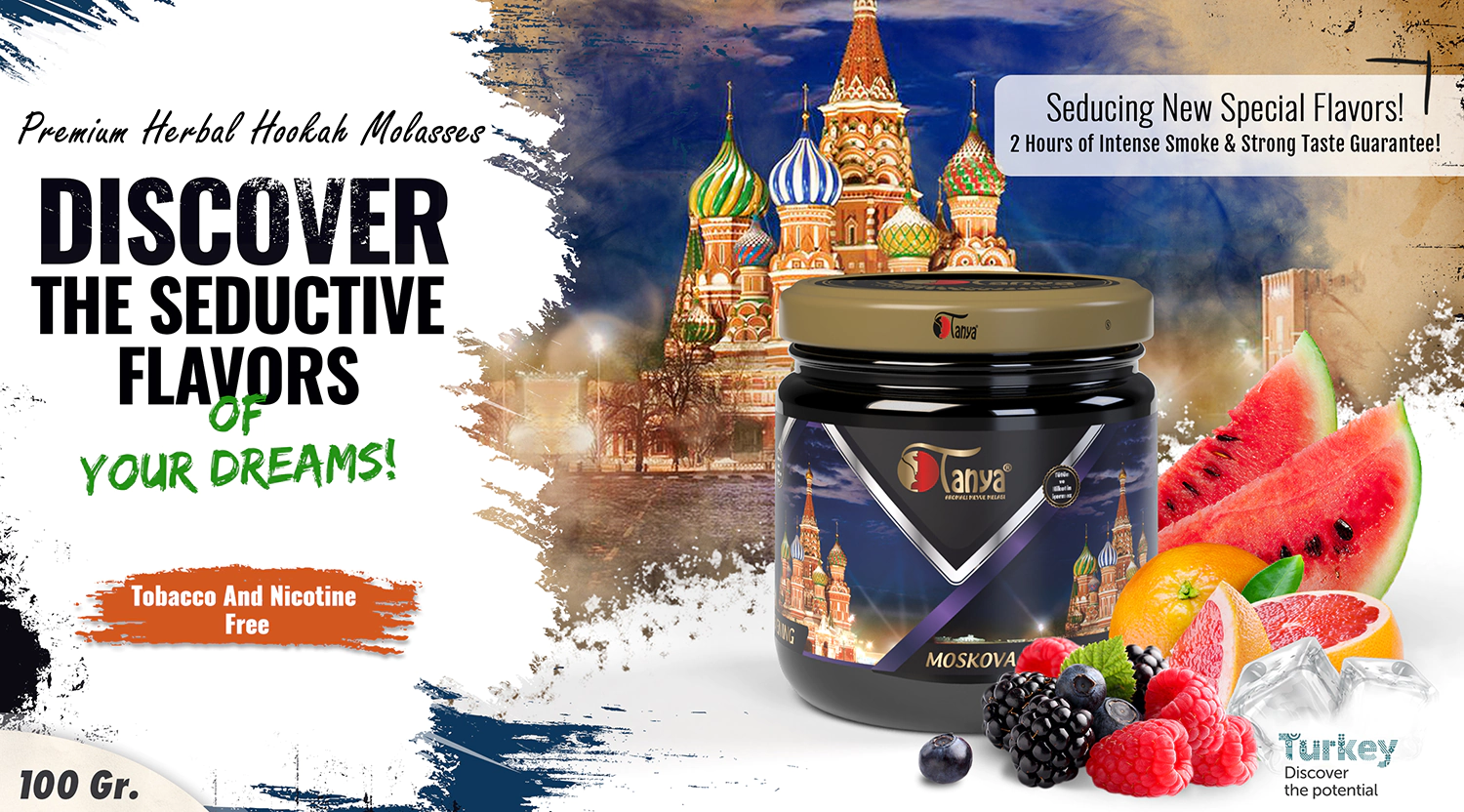 MOSCOW EVENING Hookah Molasses 100Gr