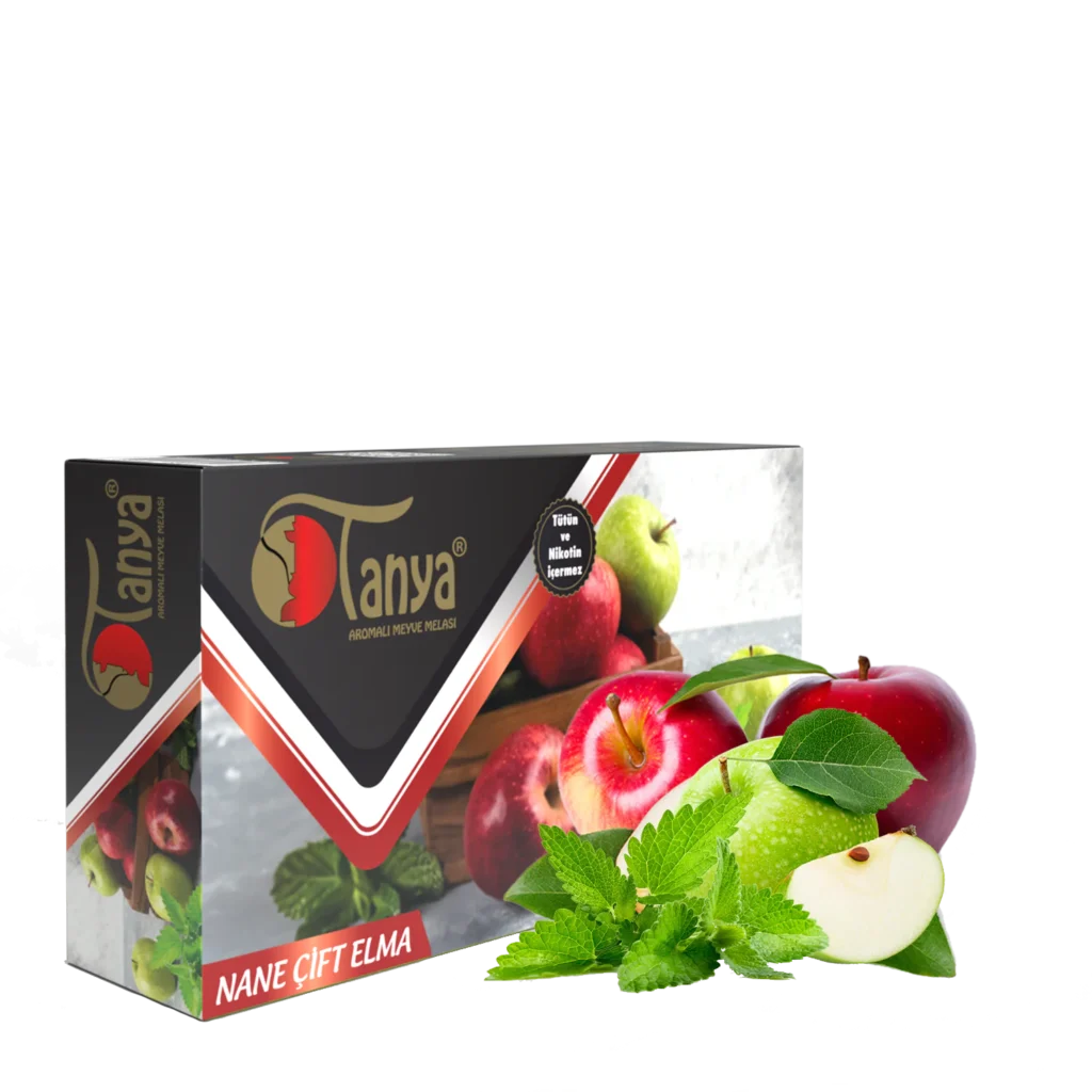DOUBLE POMME MENTHE Mélasse à chicha 125 g
