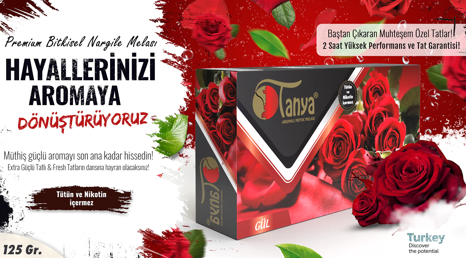 ROSE Shisha Melasse 125Gr.